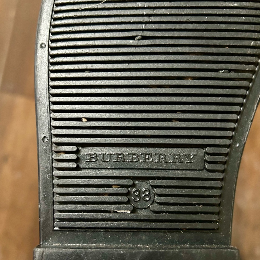 Burberry Black Knee-High Boots - Picture 5 of 5